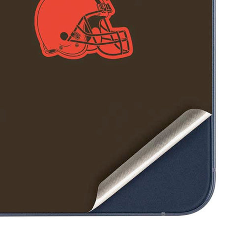 NFL Cleveland Browns Brown Performance Series Galaxy A35 5G Skin